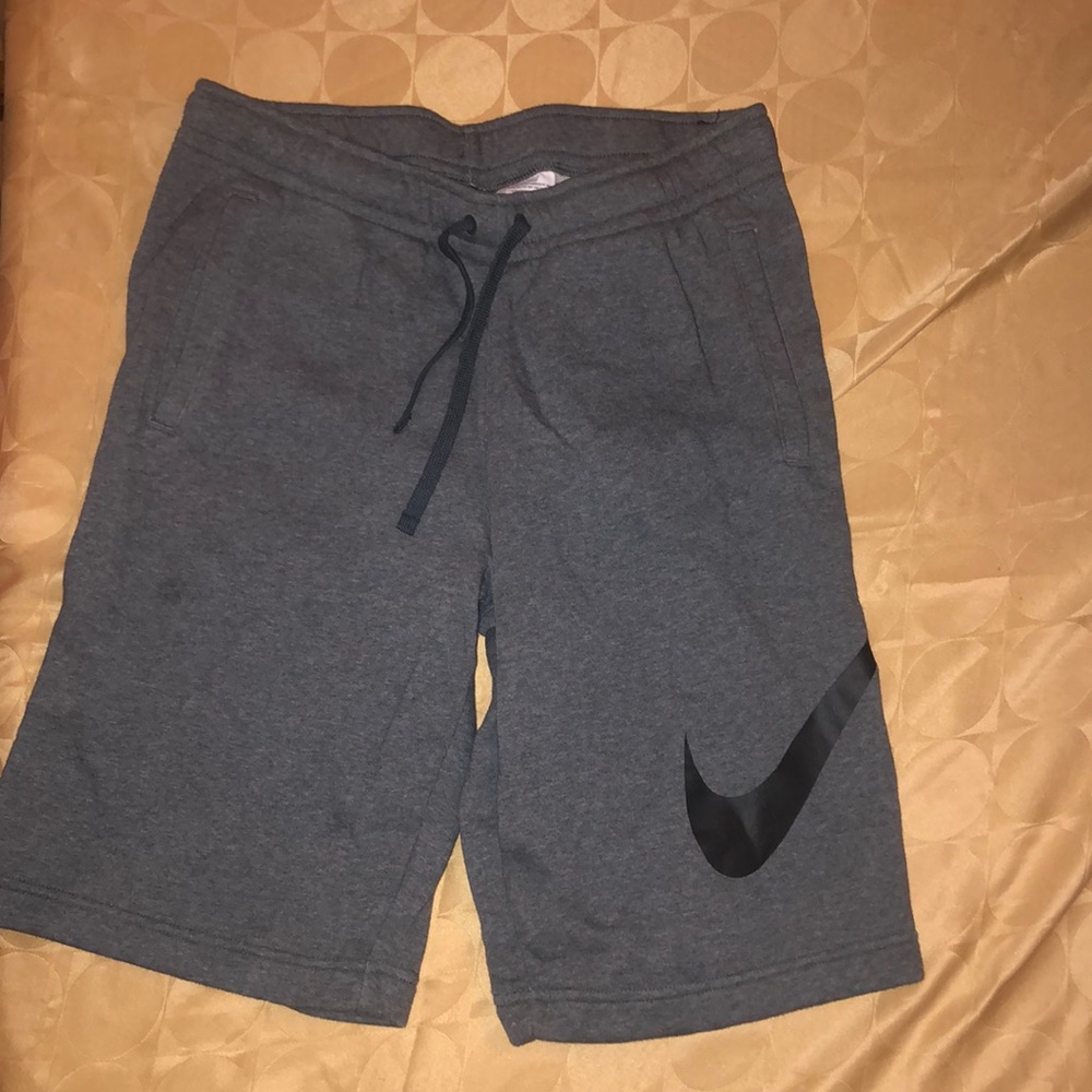 Nike Gray Shorts (sweatpant material)